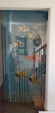 Bamboo Bead Curtain 72 Strands Painted Tropical Fish Tiki Decor Room Divider for sale  Shipping to South Africa