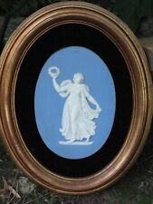 Used, WEDGWOOD VINTAGE FRAME LARGE JASPER MEDALLION, READY TO HANG, SOME CRAZING for sale  Canada