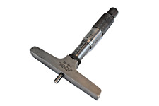 Lufkin Tools No. 513 Depth Gage Micrometer 0-3" Vintage USA for sale  Shipping to South Africa