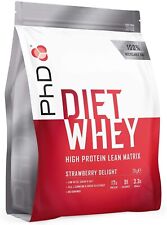 PhD Nutrition | Diet Whey Powder | Strawberry Delight | 2kg, usado comprar usado  Enviando para Brazil