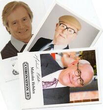 3 Coronation Street Cast Cards (Pre-Printed Autographs) for sale  Shipping to South Africa