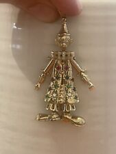 9ct gold pendant clown for sale  PORTSMOUTH
