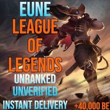 EUNE | League of Legends Account | 40K BE | Level 30 Smurf | Unranked | LoL FAST, używany na sprzedaż  PL