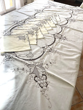 Grande nappe serviettes d'occasion  Gardanne