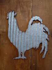 Corrugated metal rooster for sale  Meridian