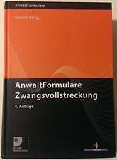 Anwaltformulare zwangsvollstre gebraucht kaufen  Stuttgart