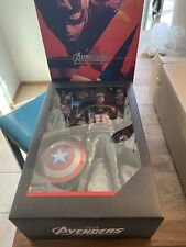 Boneco de ação Hot Toys Avengers Age of Ultron- Capitão América completo e limpo comprar usado  Enviando para Brazil
