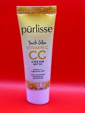 NEW Purlisse Youth Glow Vitamin C CC Cream SPF 50 LIGHT 1.4oz  EXP 1-26 for sale  Shipping to South Africa