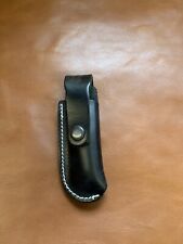 Black leather opinel for sale  BROMYARD