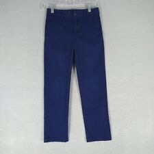 Polo Ralph Lauren Pantalones Chinos Niños 10 Azul Marino Elásticos Cómodos Preparación Escuela, usado segunda mano  Embacar hacia Mexico