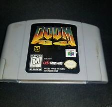 Doom 64 (Nintendo 64, 1997)Apenas cartucho autêntico 🔥💥 Testado limpo, usado comprar usado  Enviando para Brazil