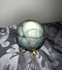 Flashy labradorite sphere for sale  LONDON