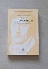 Hegel linguaggio. dialogo usato  Italia