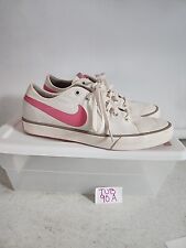 Tênis Nike Feminino Primo Court Lona Branco/Rosa Tamanho 8 comprar usado  Enviando para Brazil