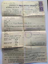 1946 denuncia armi usato  Vigevano