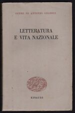 Letteratura vita nazionale usato  Bologna