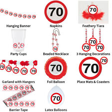 70th birthday traffic for sale  BIGGLESWADE