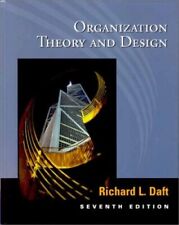 Organization theory design for sale  Shipping to Ireland