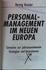 Personalmanagement neuen europ gebraucht kaufen  Bubenhm.,-Wallershm.