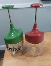 2 misturadores de vidro e picadores de nozes Gemco Food Glass conjunto de 2 comprar usado  Enviando para Brazil