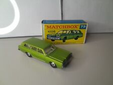 Matchbox Lesney Mercury Station Wagon No. 55 or 73 Lime Made England w/ dogs, used for sale  Shipping to South Africa