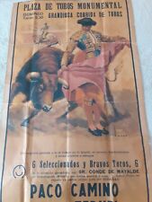 Poster vintage corrida usato  Cesenatico