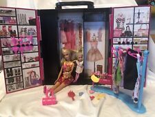 Pink barbie wardrobe for sale  Cumming