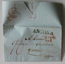 1845 lettera internazionale usato  Bagnacavallo
