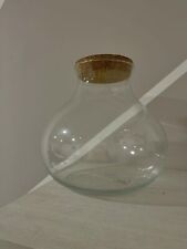Vaso vetro tondo usato  Terlizzi