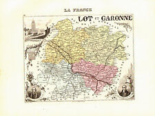 Carte département lot d'occasion  Toulouse-