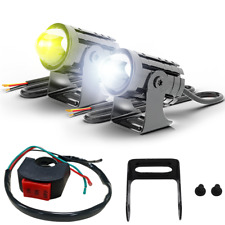 2 peças 30W LED luz de ponto auxiliar farol de motocicleta lâmpada de neblina de direção + interruptor comprar usado  Enviando para Brazil