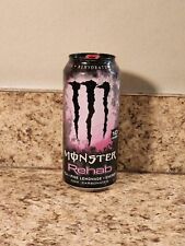 Monster Energy Rehab Pink Lemonade lata vazia 15,5 oz SKU 0113 primeira edição comprar usado  Enviando para Brazil