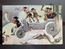 The Evolution of the Motor-Car, #1 The Prehistoric Age, assinado GE Studdy - 1905 comprar usado  Enviando para Brazil