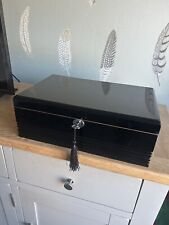 Black wooden laquered for sale  CRAWLEY