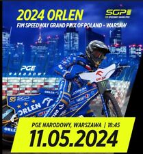 Programa Speedway Campeonato Mundial Gran Premio 11.5.2024 Varsovia Polonia segunda mano  Embacar hacia Argentina