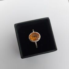 Citrine sterling silver for sale  CONGLETON