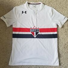 Usado, Camiseta masculina de futebol Under Armour São Paulo SPFC Home 2017 tamanho M comprar usado  Enviando para Brazil