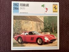 Ferrari 250gto 1962 for sale  UK