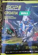 Programa Speedway World Championship Grand Prix 27.4.2024 Gorican comprar usado  Enviando para Brazil