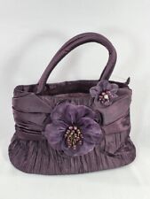 Purple evening bag for sale  STOWMARKET