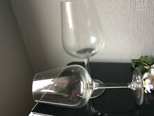 Clear wine glasses for sale  LONDON