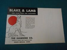 Blake lamb vintage for sale  Mc Alisterville