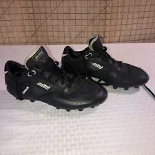 BOTAS DE FÚTBOL MITRE CÓNDOR DE COLECCIÓN TALLA 6 USADAS JOVEN ADOLESCENTE NEGRAS, usado segunda mano  Embacar hacia Argentina