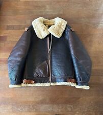 sheepskin bomber jacket for sale  BROMLEY
