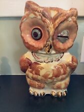 Vintage Shawnee USA Winking Owl Cookie Jar for sale  Fort Lupton