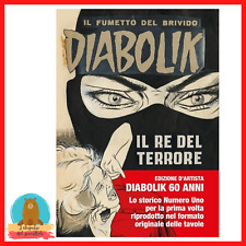 Diabolik il re del terrore n1 lo scarabeo 60 anniversario cartonato 2022 nuovo, usato usato  Ferentino