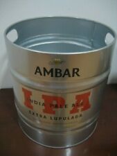 Cubo barril metal cerveja âmbar Ipa (India Pale Ale). , cervejeiros, independentes comprar usado  Enviando para Brazil
