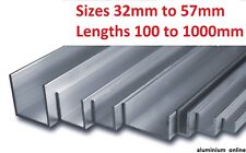 Aluminium channel 32mm for sale  SMETHWICK