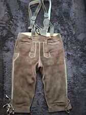MEINDL deer leather pants knee strap 54 XXL Seeded handmade excellent pants excellent condition for sale  Shipping to South Africa