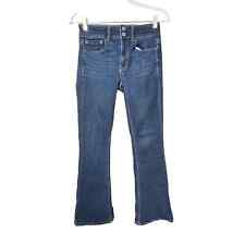 Usado, Jeans feminino American Eagle tamanho 2 curto cintura alta artista flare lavagem escura comprar usado  Enviando para Brazil